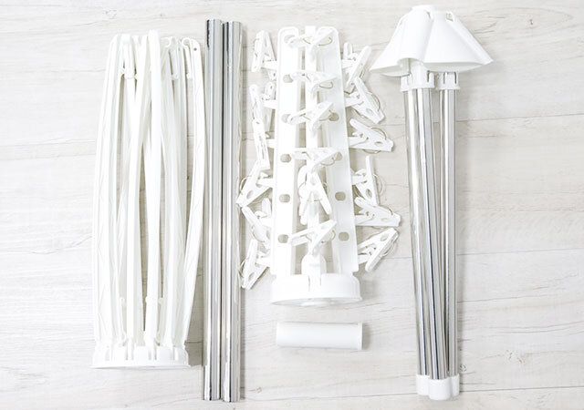 ダイソー パラソル洗濯物干しスタンド