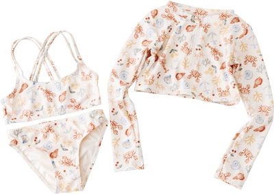 プールデビューに着たい！ ヴィンテージ感がおしゃれな「水着」のご紹介【こどモノ6月号】の画像1