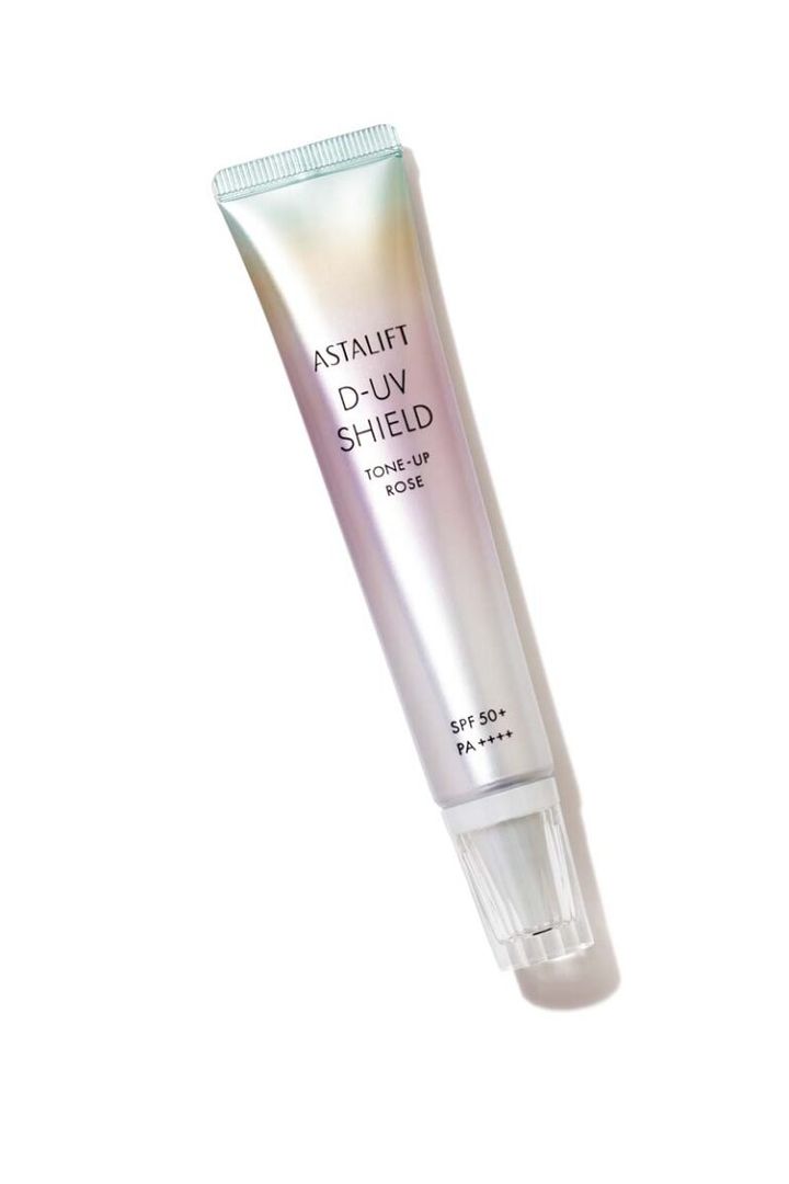 アスタリフト D-UVシールド トーンアップ ローズ SPF50+・PA++++ 30g ¥4,290／富士フイルム
