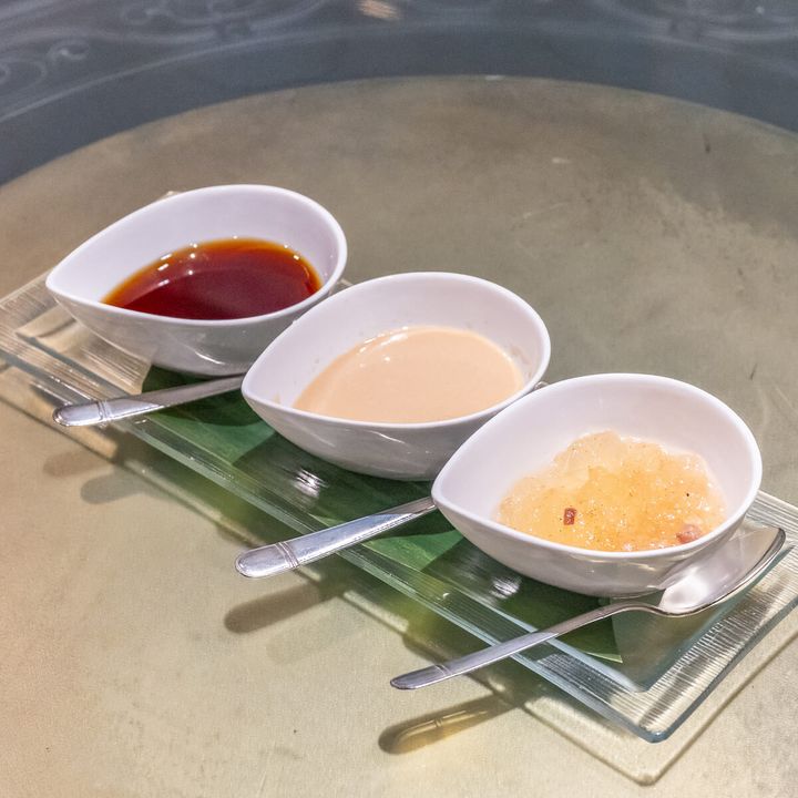 海鮮冷麺 ～3種ソース食べ比べ～ オリジナルソース