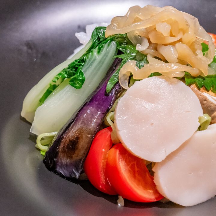 海鮮冷麺 ～3種ソース食べ比べ～ トッピング