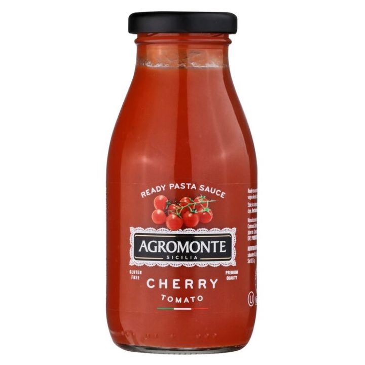 甘みのあるシチリア産チェリートマトを使った、アグロモンテ チェリートマトソース