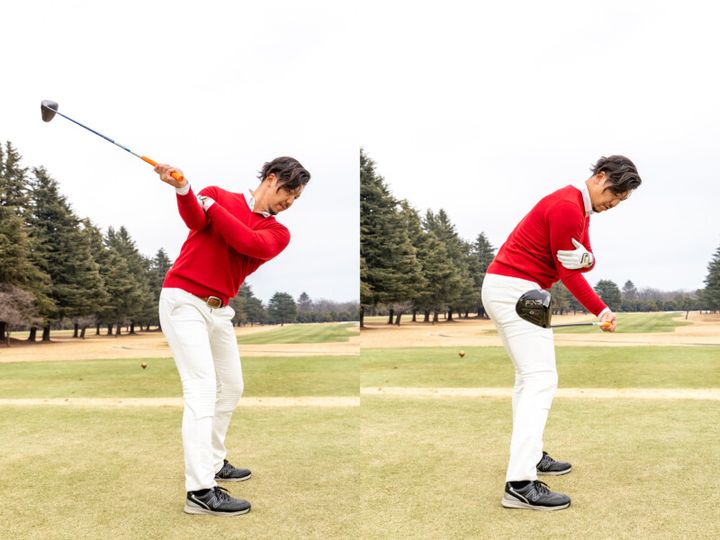 ドライバーのミート率を高める秘訣を解説！両ワキを締めている人は要注意らしい