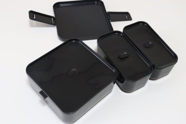 ダイソー 弁当箱（三分割式） パーツ