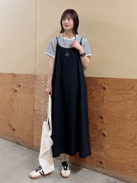 ボーダーTシャツコーデ3