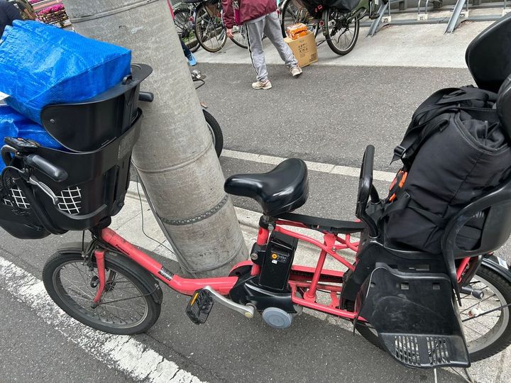 3日間分の食材はスーパーや自転車の籠に納まり冷蔵庫内で管理しやすい量でもある