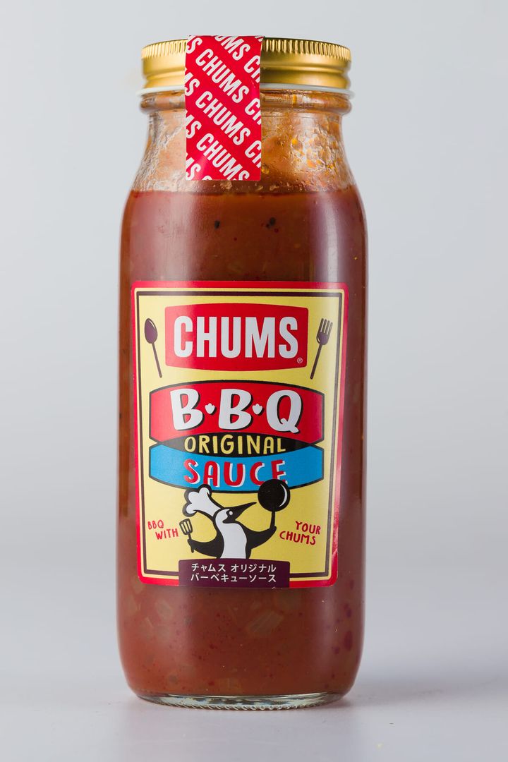るCHUMSオリジナルBBQソース
