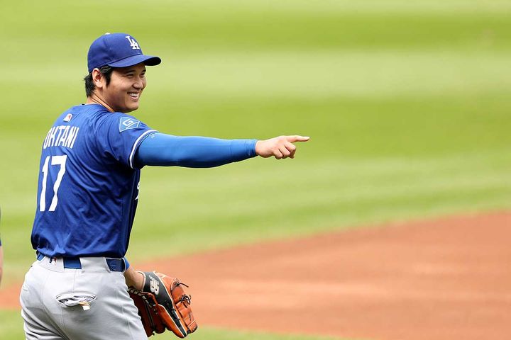 ドジャースの大谷翔平（C）Getty Images