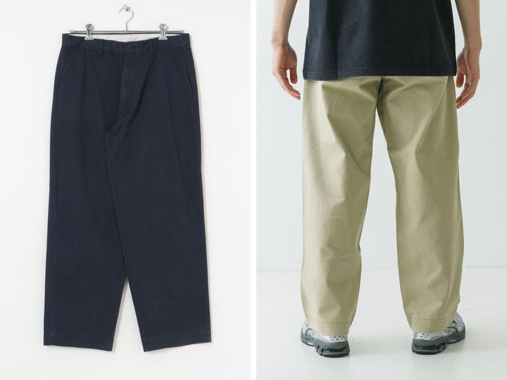 画像: 「BAGGY CHINO PANTS」各￥15,400【ロット】 出典：アーバンリサーチ
