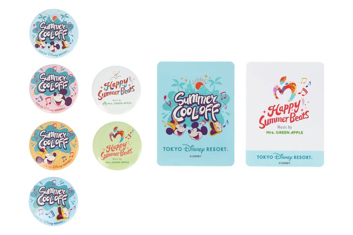 カンバッジセット（全種＋ステッカー付き）