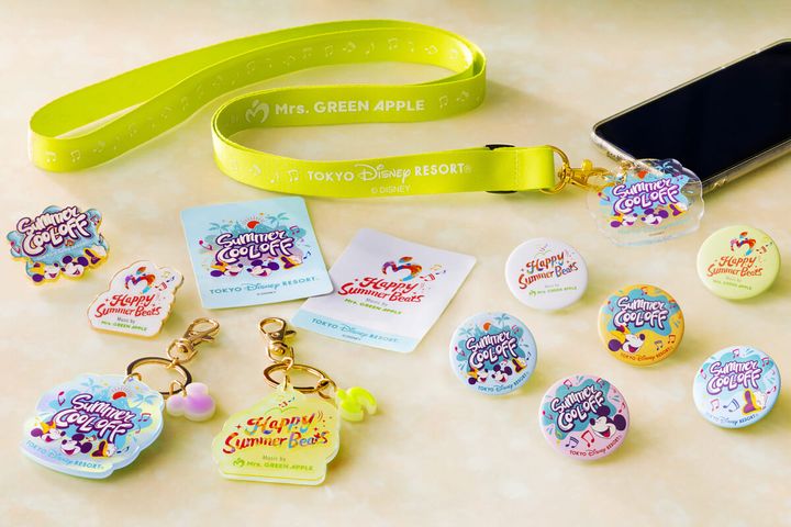 東京ディズニーリゾート“サマー・クールオフ at Tokyo Disney Resort”Mrs. GREEN APPLE コラボグッズ5