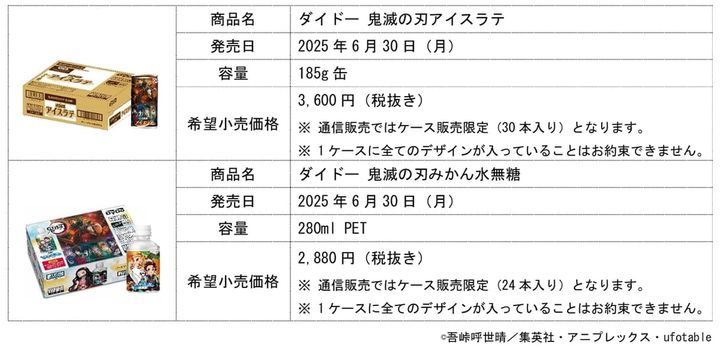 通信販売にて先行予約スタート