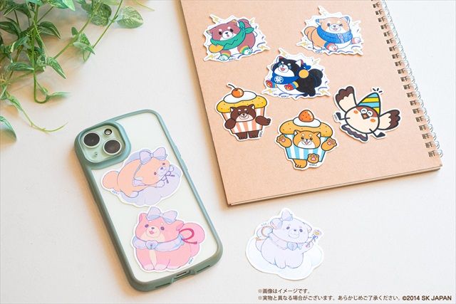 忠犬もちしば ステッカー