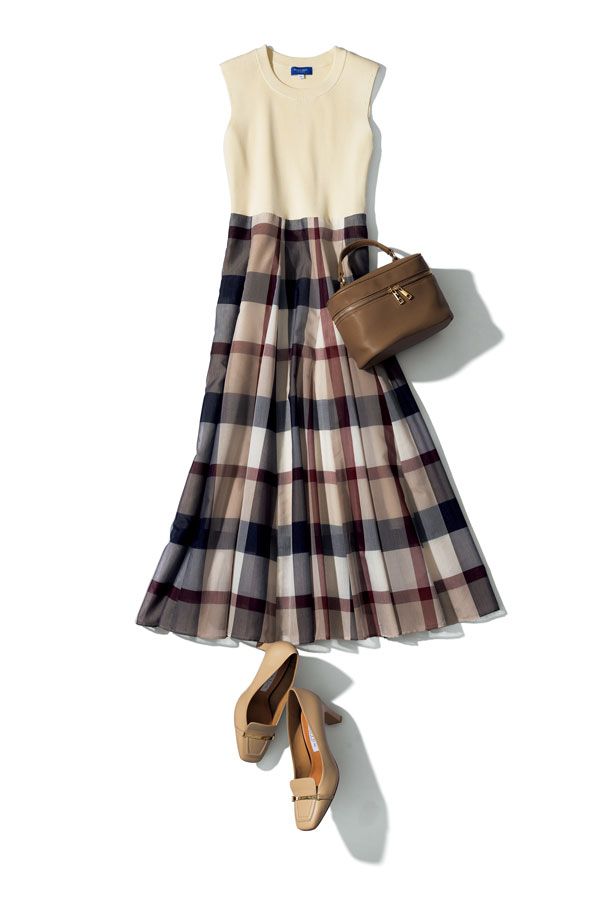 英国風な令嬢スタイルが1枚で♪【ブルーレーベル・クレストブリッジ