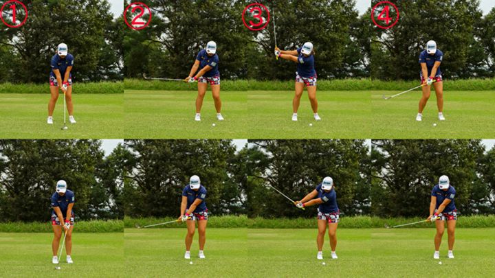 女子プロのアプローチを解説！上げる・転がすを使い分けるコツとは？