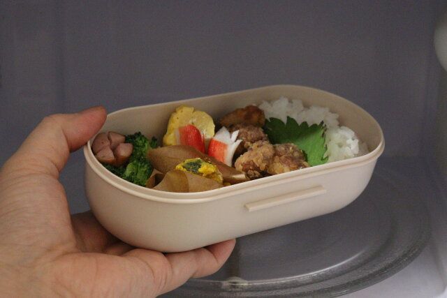 ごはんが付きにくいランチボックス500ml 電子レンジ