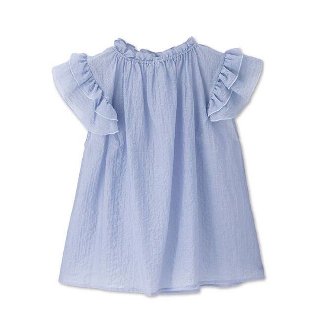 2025夏しまむらコラボフリルシアーブラウス