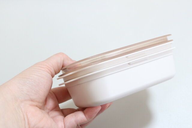 とにかく洗いやすいお弁当箱270mL2個組 コンパクト