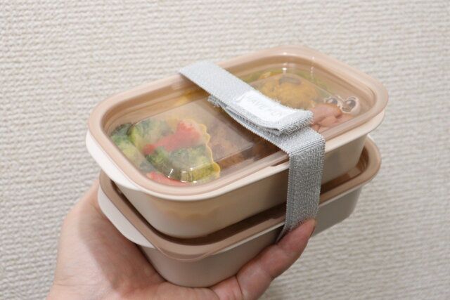 とにかく洗いやすいお弁当箱270mL2個組 使用例