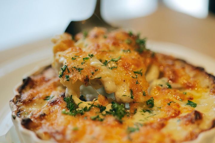 チキンマカロニグラタン