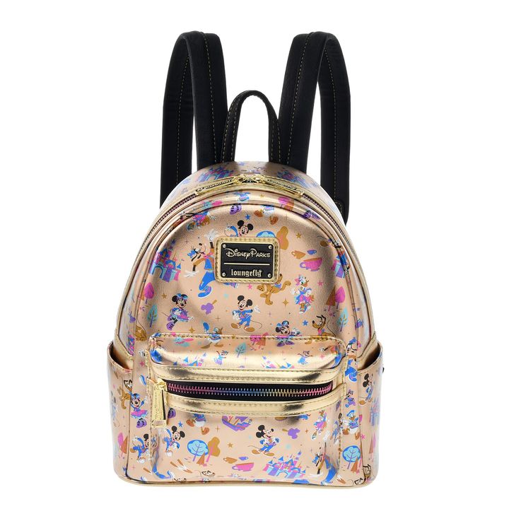 【Loungefly】ミッキー＆フレンズ リュックサック・バックパック DISNEYLAND RESORT 70TH CELEBRATION