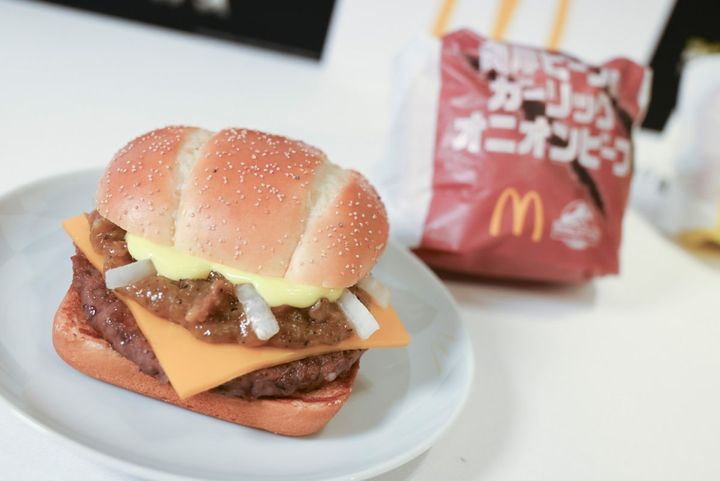 肉厚ビーフ＆ガーリックオニオンビーフ