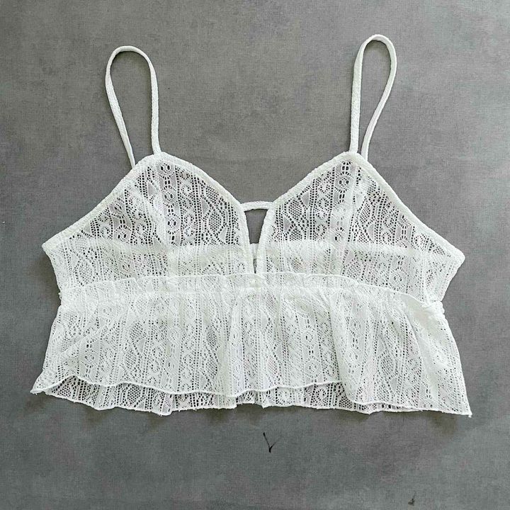 画像1: レースにキュン