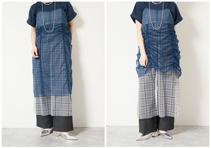 画像: 【GLOBAL WORK】遥プロデュース / カットソー＆チュールワンピセット¥8,990（フリーサイズ） www.dot-st.com