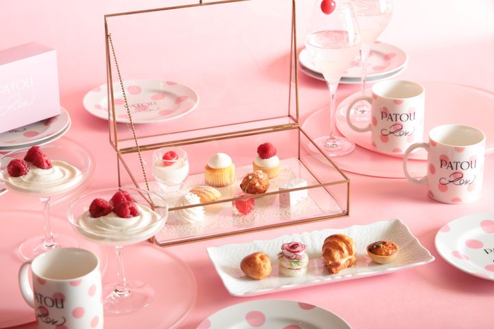 期間限定のアフタヌーンティーとアイテムの数々