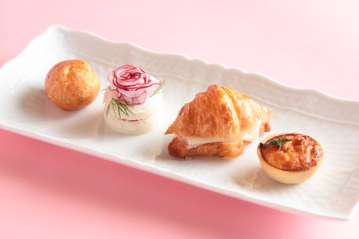 アフタヌーンティーのセイヴォリーコース