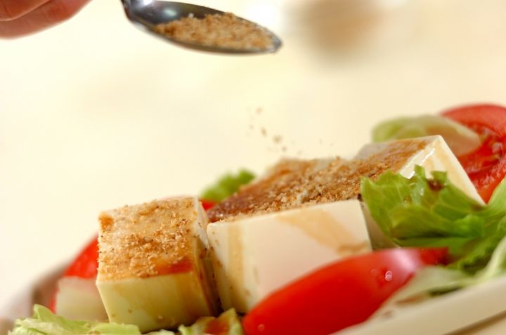 豆腐の中華サラダの作り方2