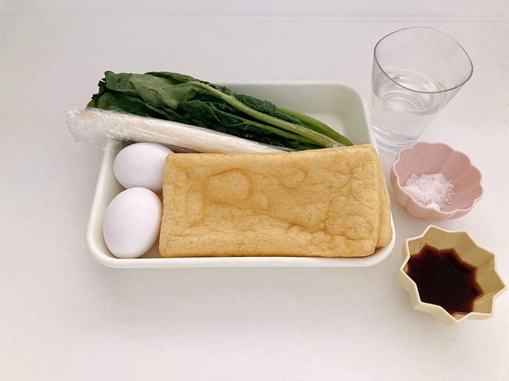 きつねスペシャルの材料