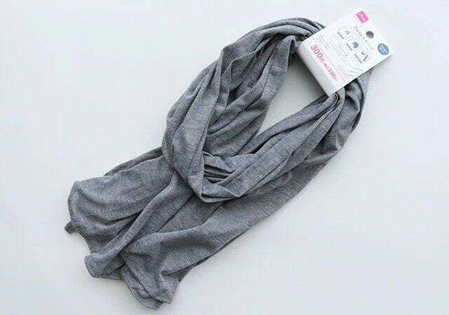 ダイソー 3wayストール パッケージ