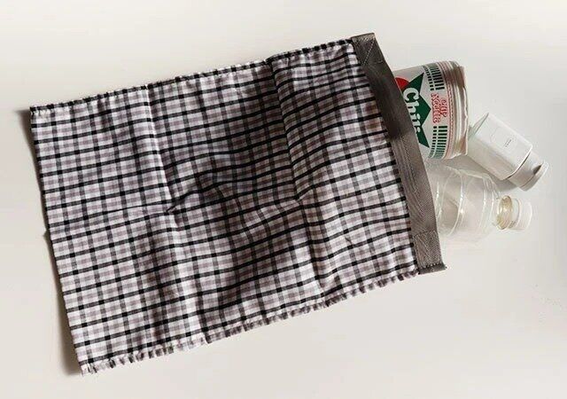 ダイソー ハンカチになるエコバッグ