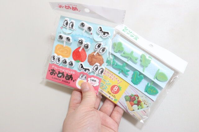 セリアのデコレーションピックス2