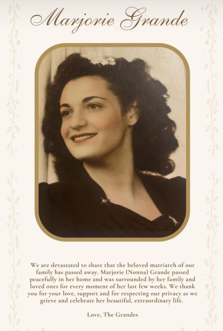 画像1: マージョリー・グランデが死去