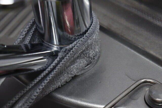 ダイソーの蛇口クリーナー（2枚）2