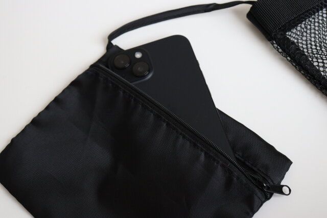 ダイソーのメッシュバッグ（ポーチ付）7