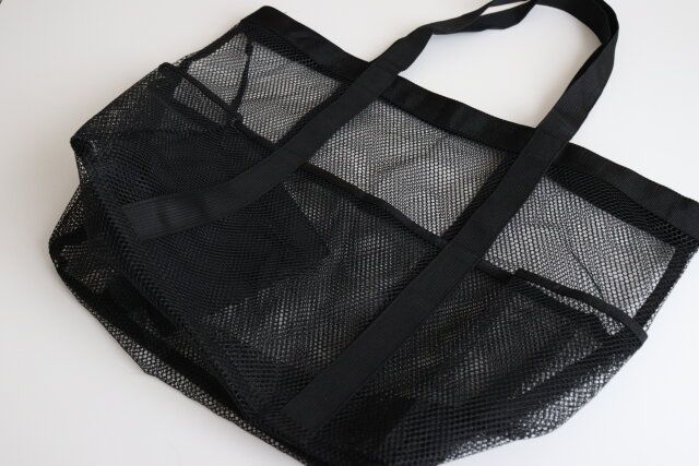 ダイソーのメッシュバッグ（ポーチ付）2