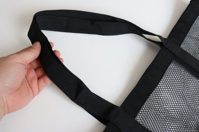 ダイソーのメッシュバッグ（ポーチ付）5