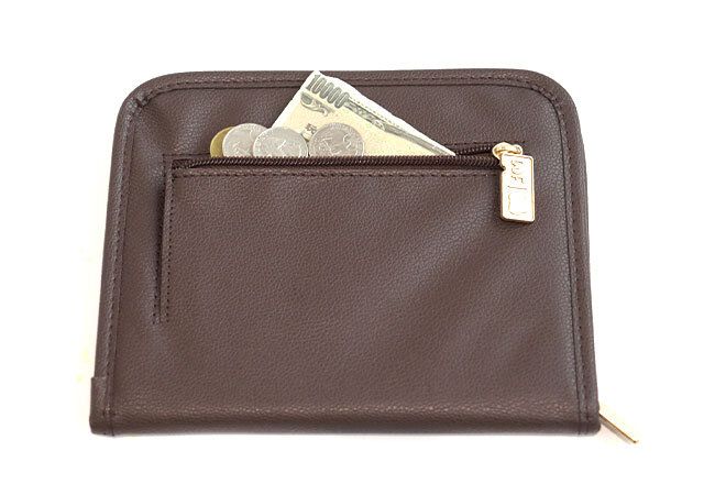 猫のダヤンお薬手帳ケース背面ポケット