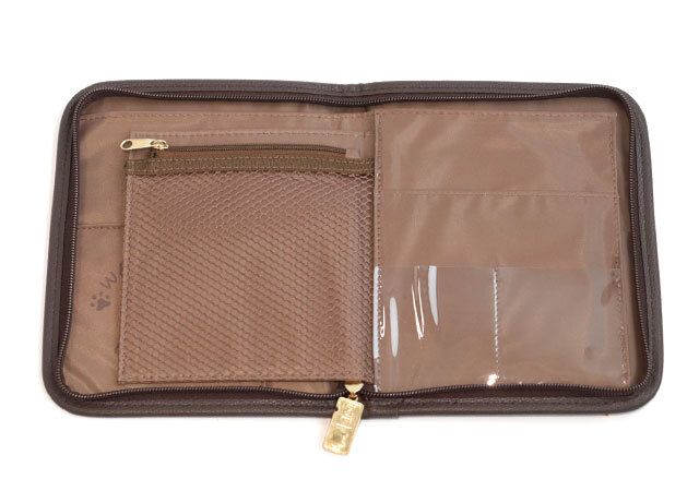 猫のダヤンお薬手帳ケースめくれる