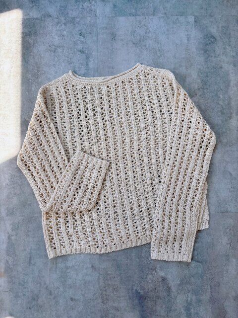 GU メッシュセーター NATURAL