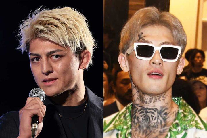 左から鈴木千裕、平本蓮（撮影：SPREAD編集部、（C）Getty Images）