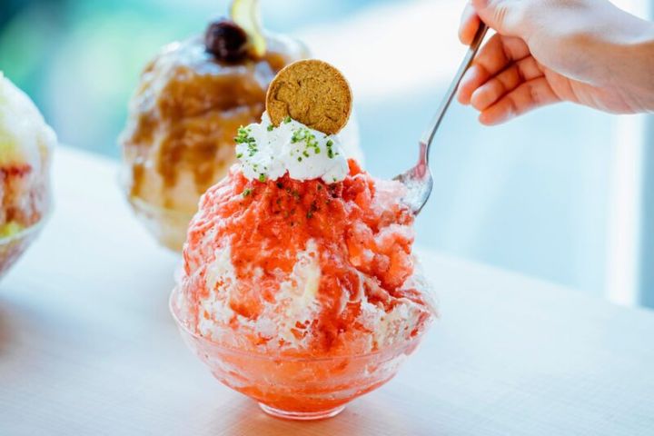 紅い雫と米あめミルク 1,600円