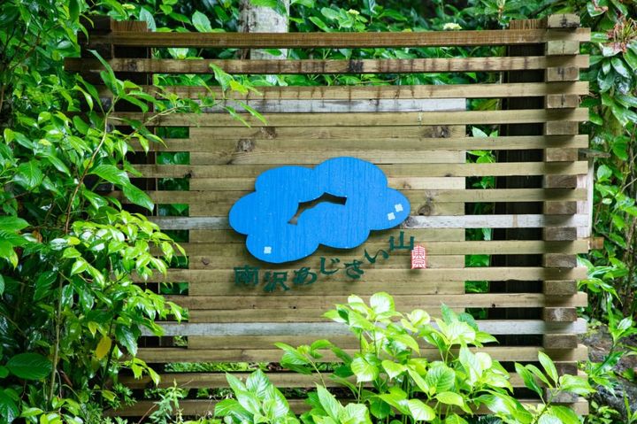 2017年に「南沢あじさい山」として開山