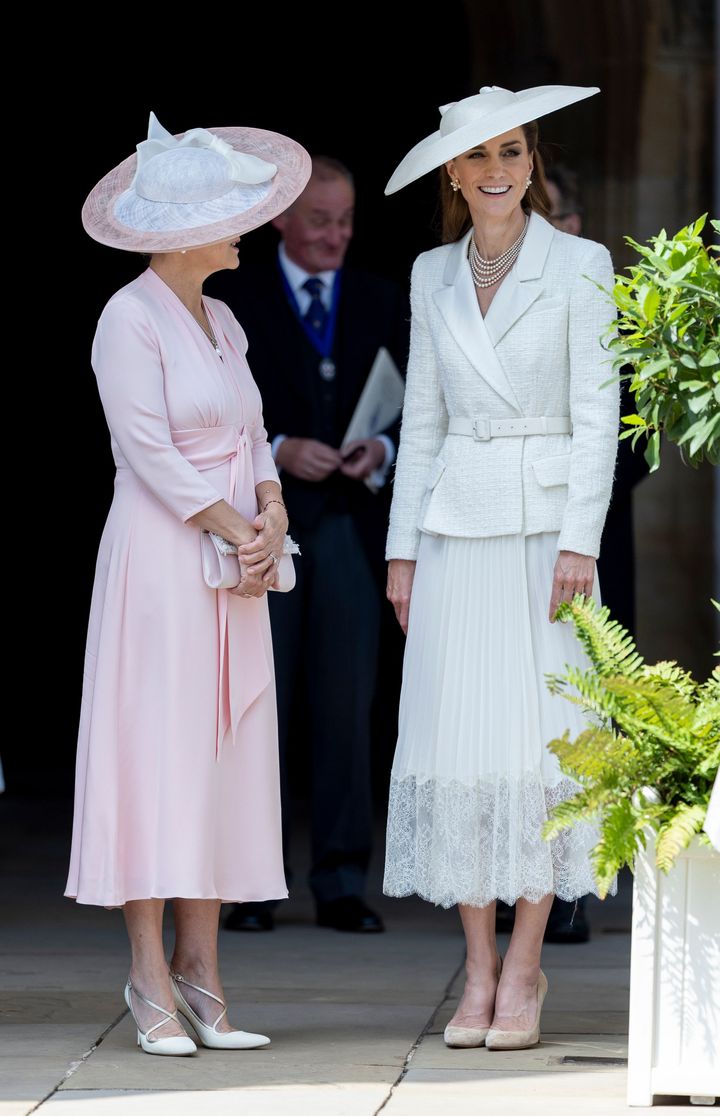 エディンバラ公爵夫人ソフィー妃と。<br /> 