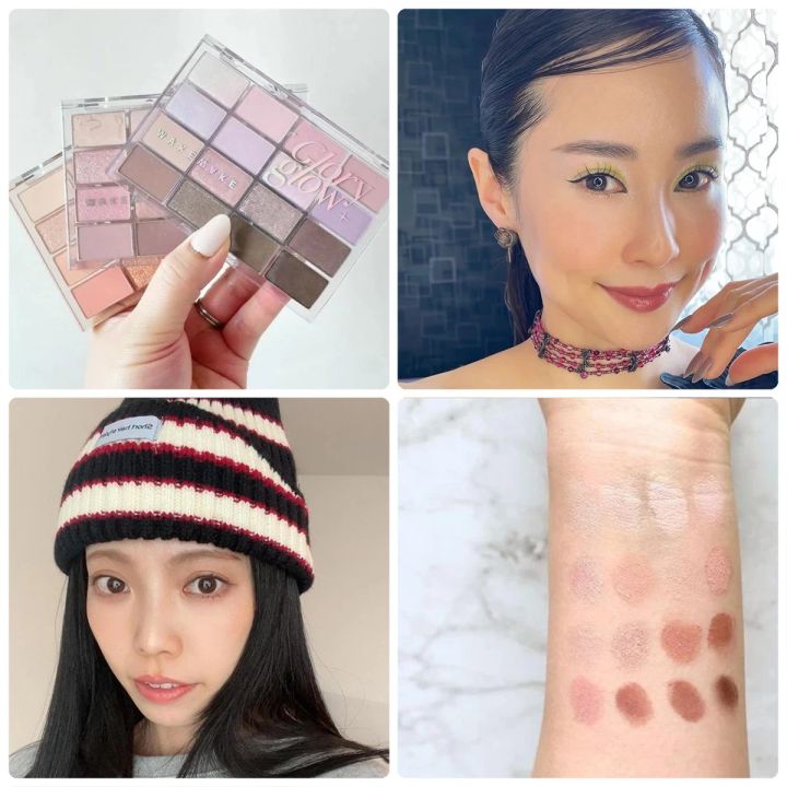 WAKEMAKE（ウェイクメイク）ソフトブラーリングアイパレットの口コミ・スウォッチを紹介！