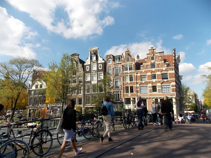 アムステルダムと自転車