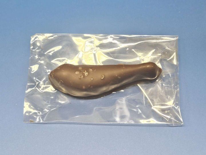 普通のチョコだ（画像は編集部撮影）